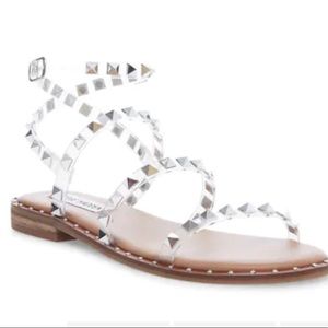 BRAND NEW! Clear Lucite Steve Madden Travel Sandal